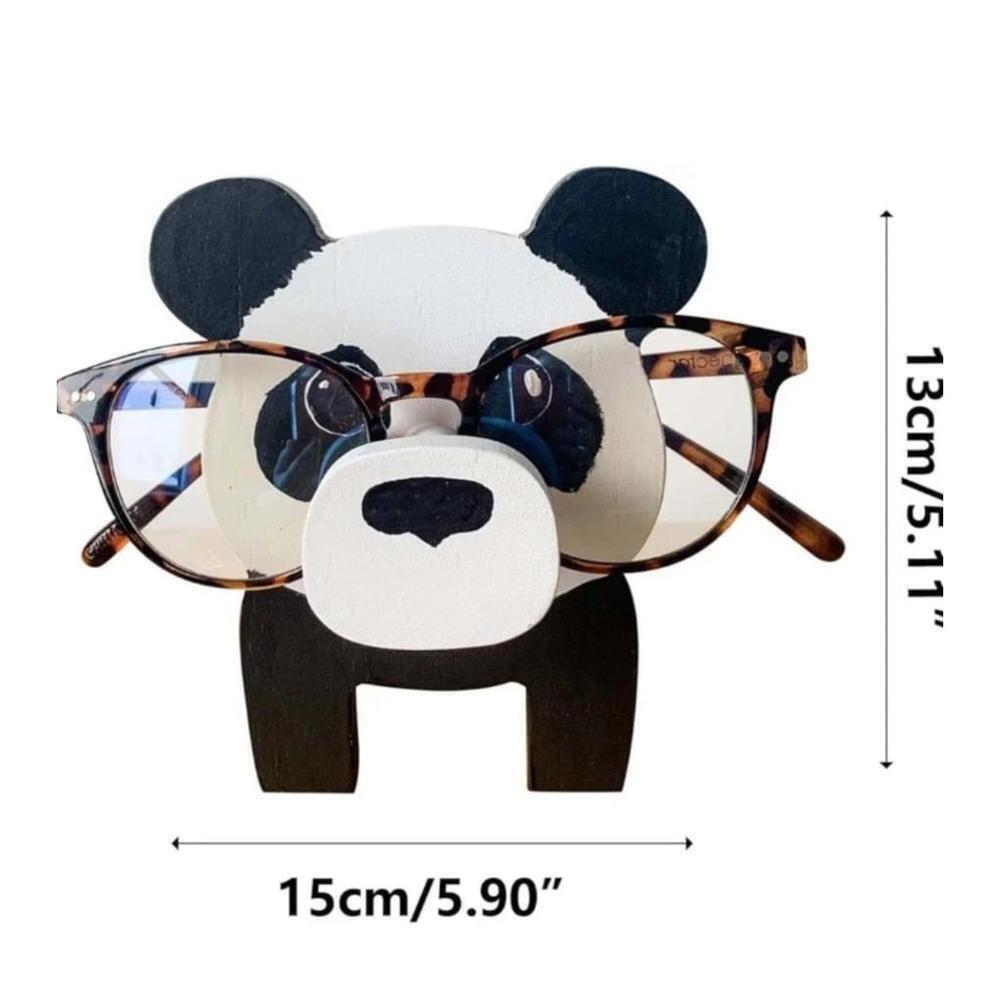 Panda Eyeglass Holder - Black and White - Picture 3 of 3